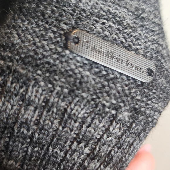 Calvin Klein Wool-Blend Grey Knit Sweater.  Men's size XXL. - Picture 5 of 14